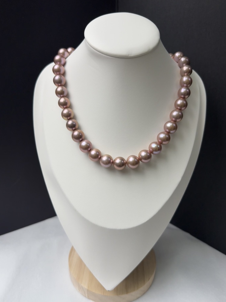 5A Natural Purple Pearl Strand 12~13mm