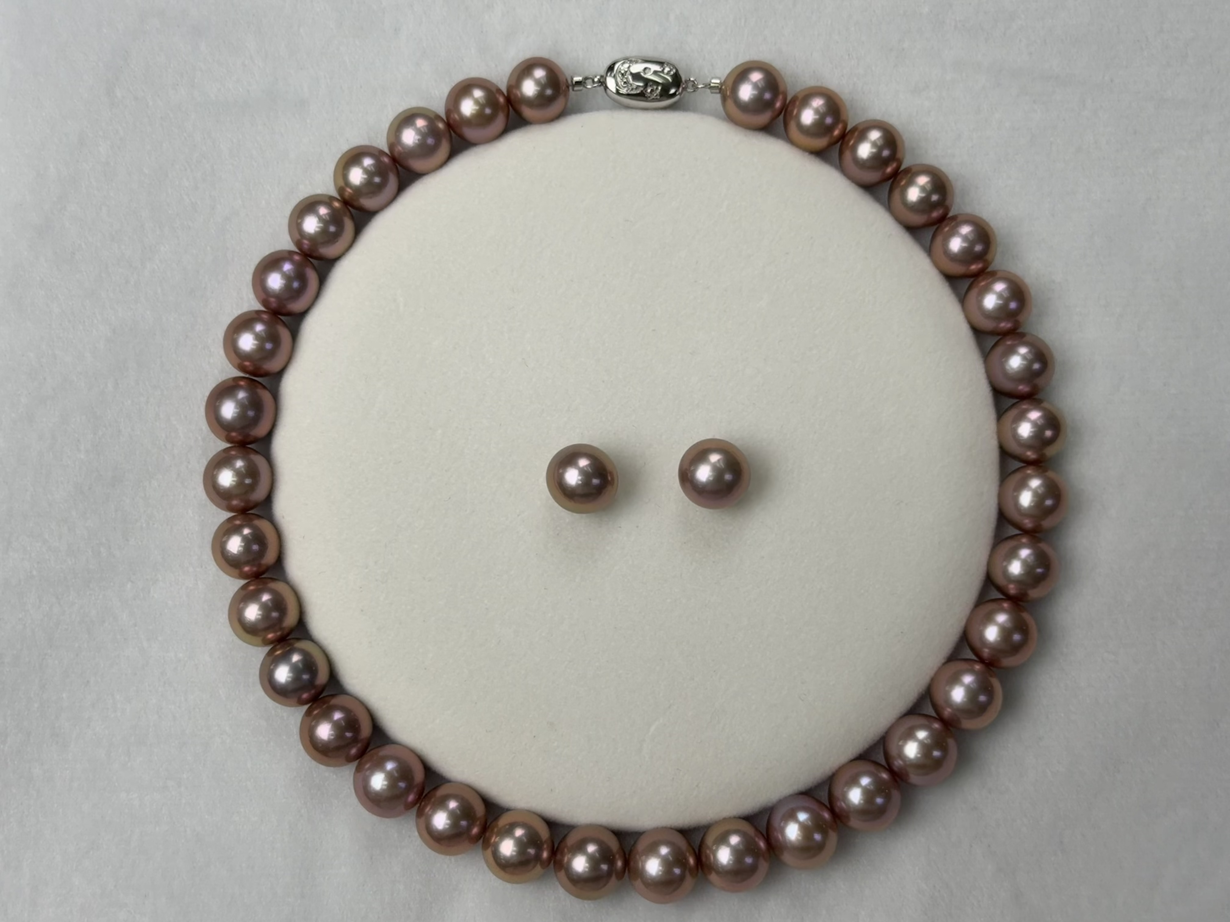 5A Natural Purple Pearl Strand 12~13mm