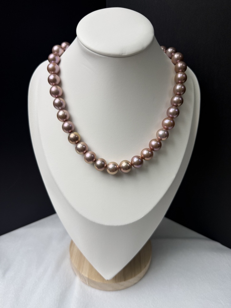 5A Natural Purple Pearl Strand 12~13mm