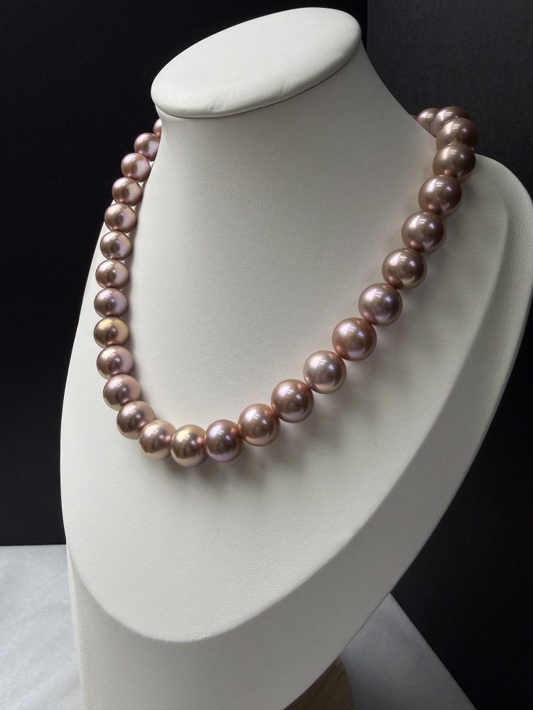 5A Natural Purple Pearl Strand 12~13mm