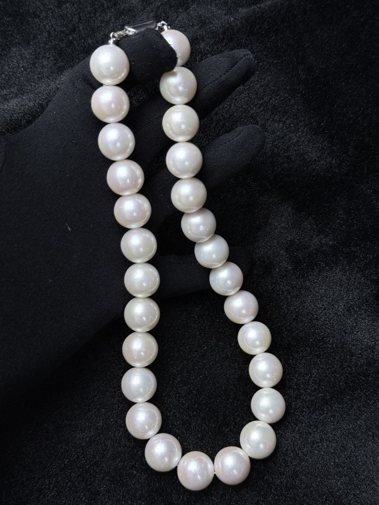 5A White Pearl Strand 15-16mm