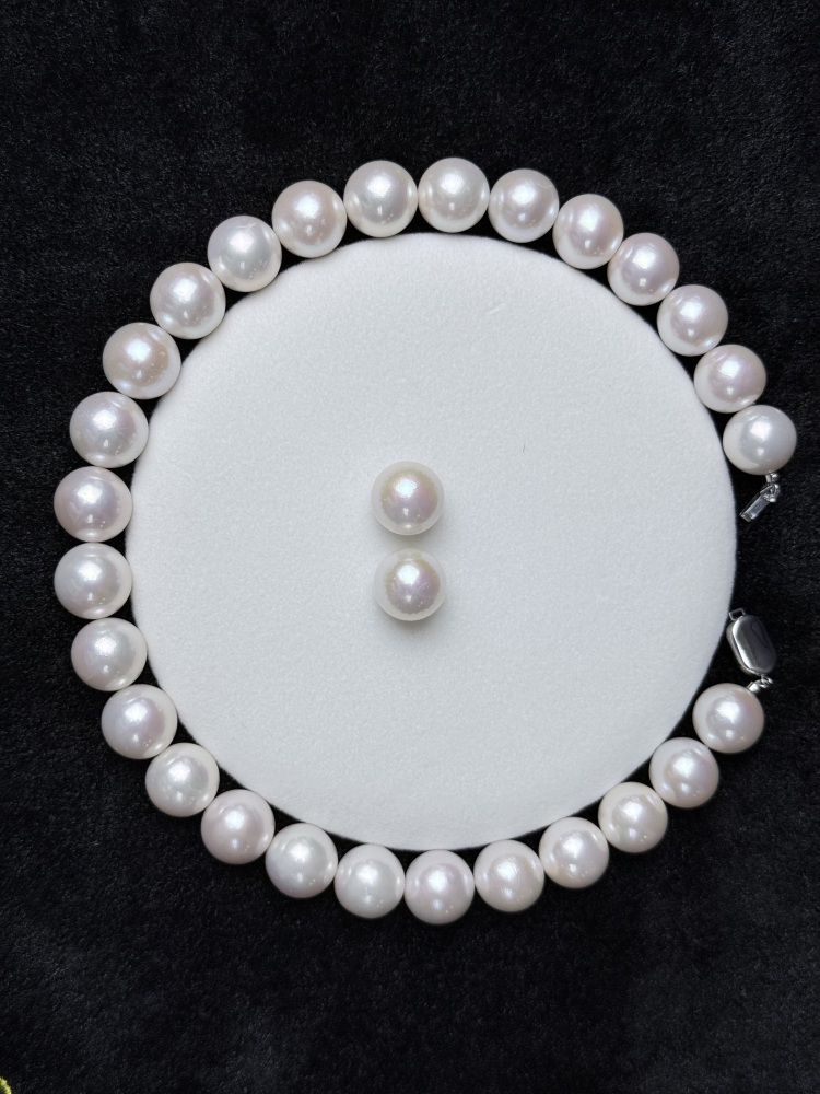 5A White Pearl Strand 15-16mm
