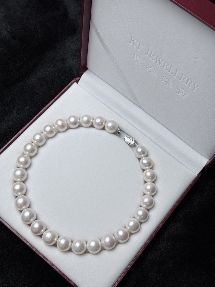 5A White Pearl Strand 15-16mm