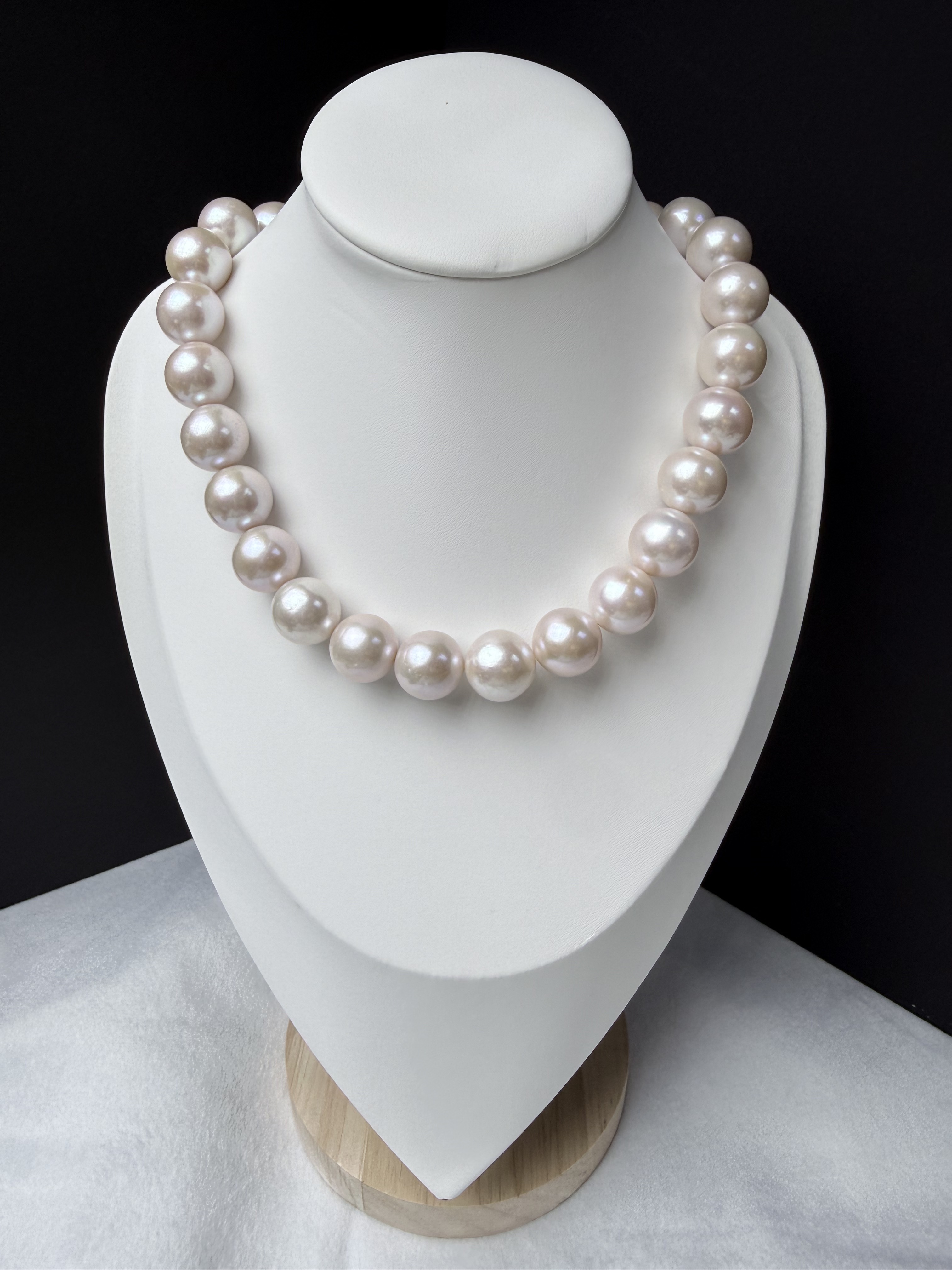 5A White Pearl Strand 15～16mm