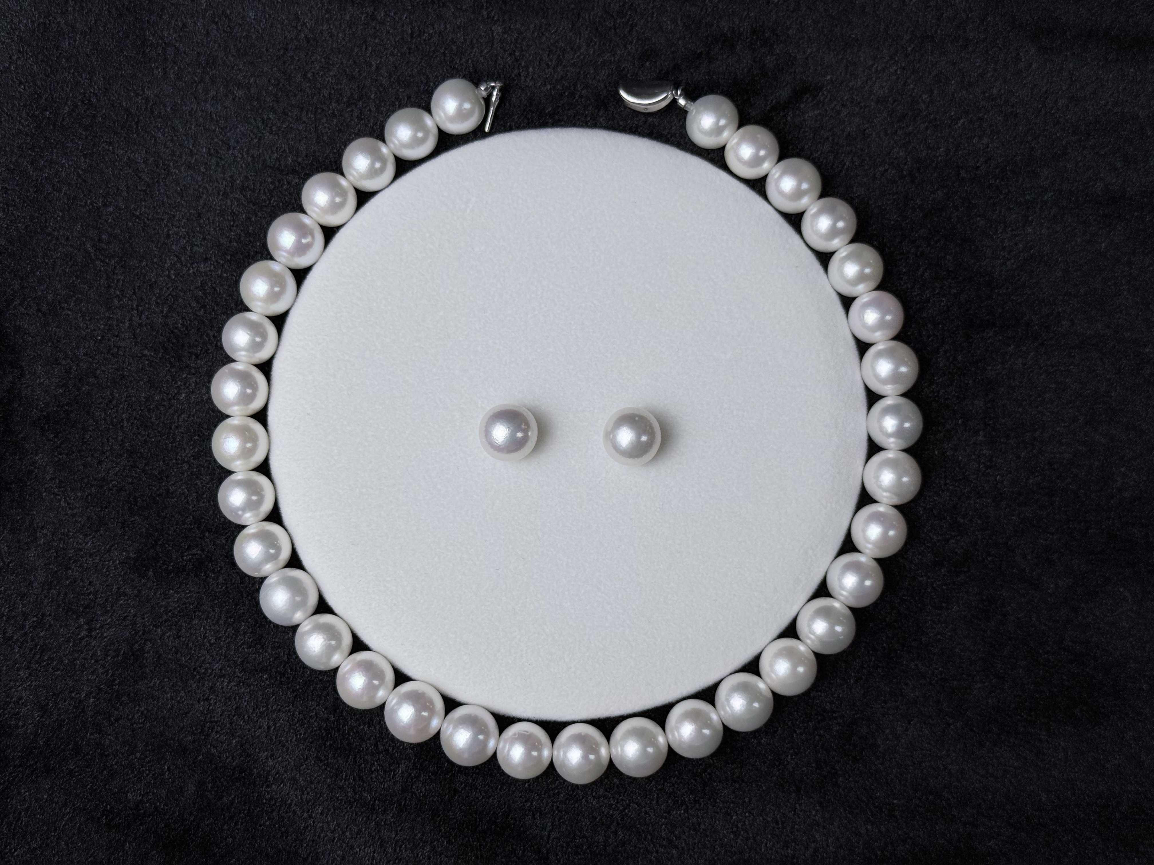 5A White Pearl Strand 12~13mm