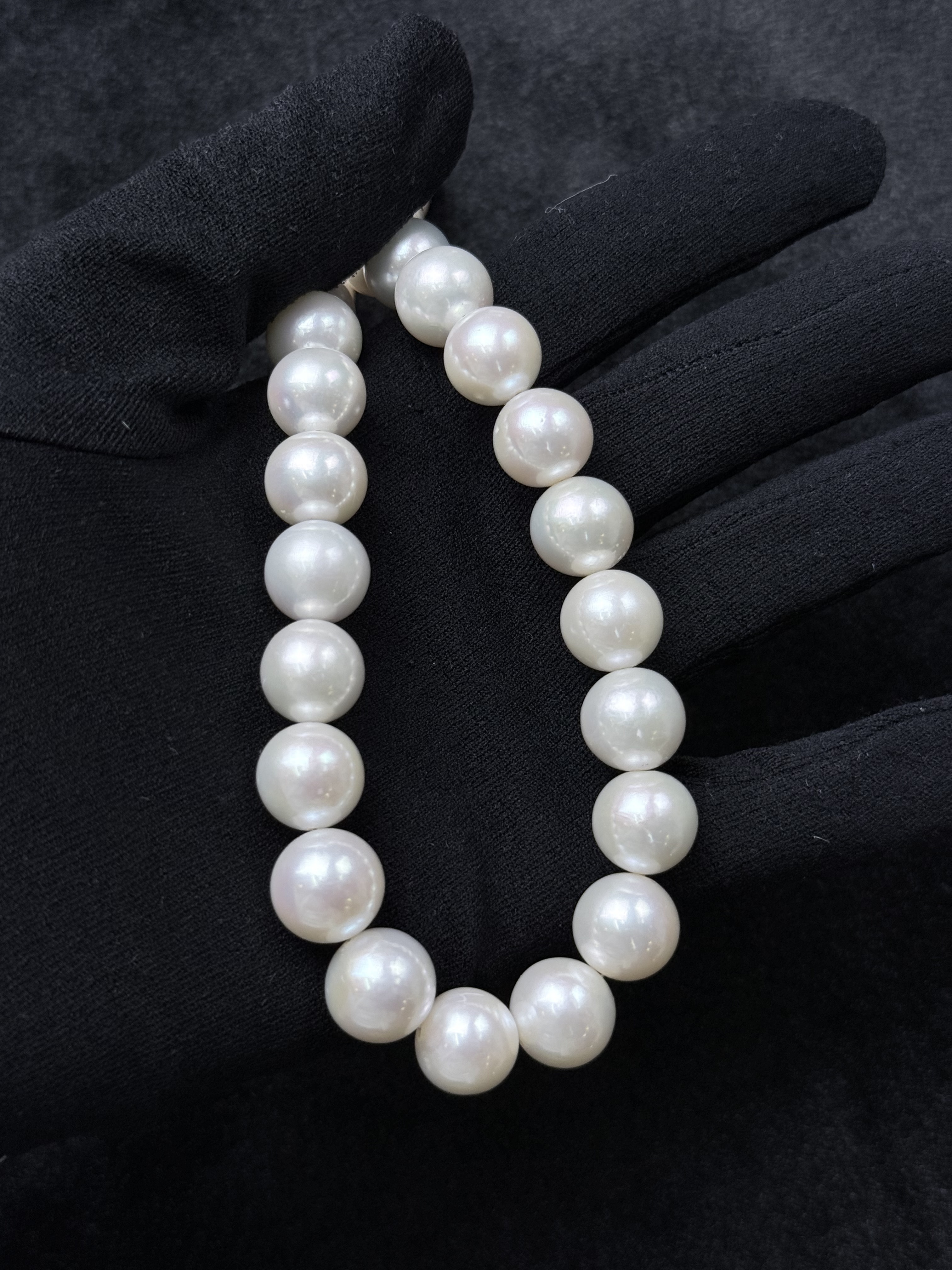 5A White Pearl Strand 12~13mm