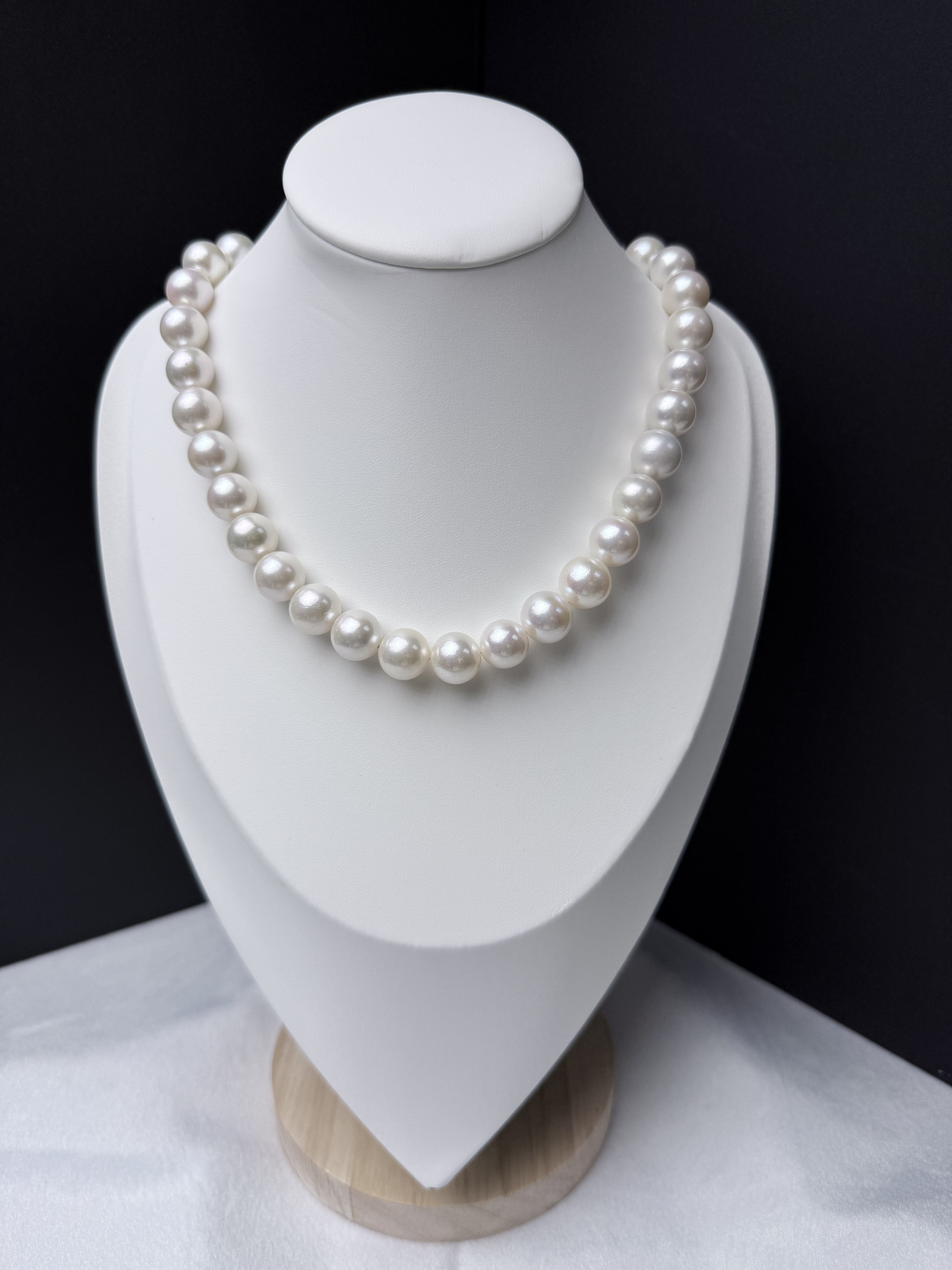 5A White Pearl Strand 12~13mm