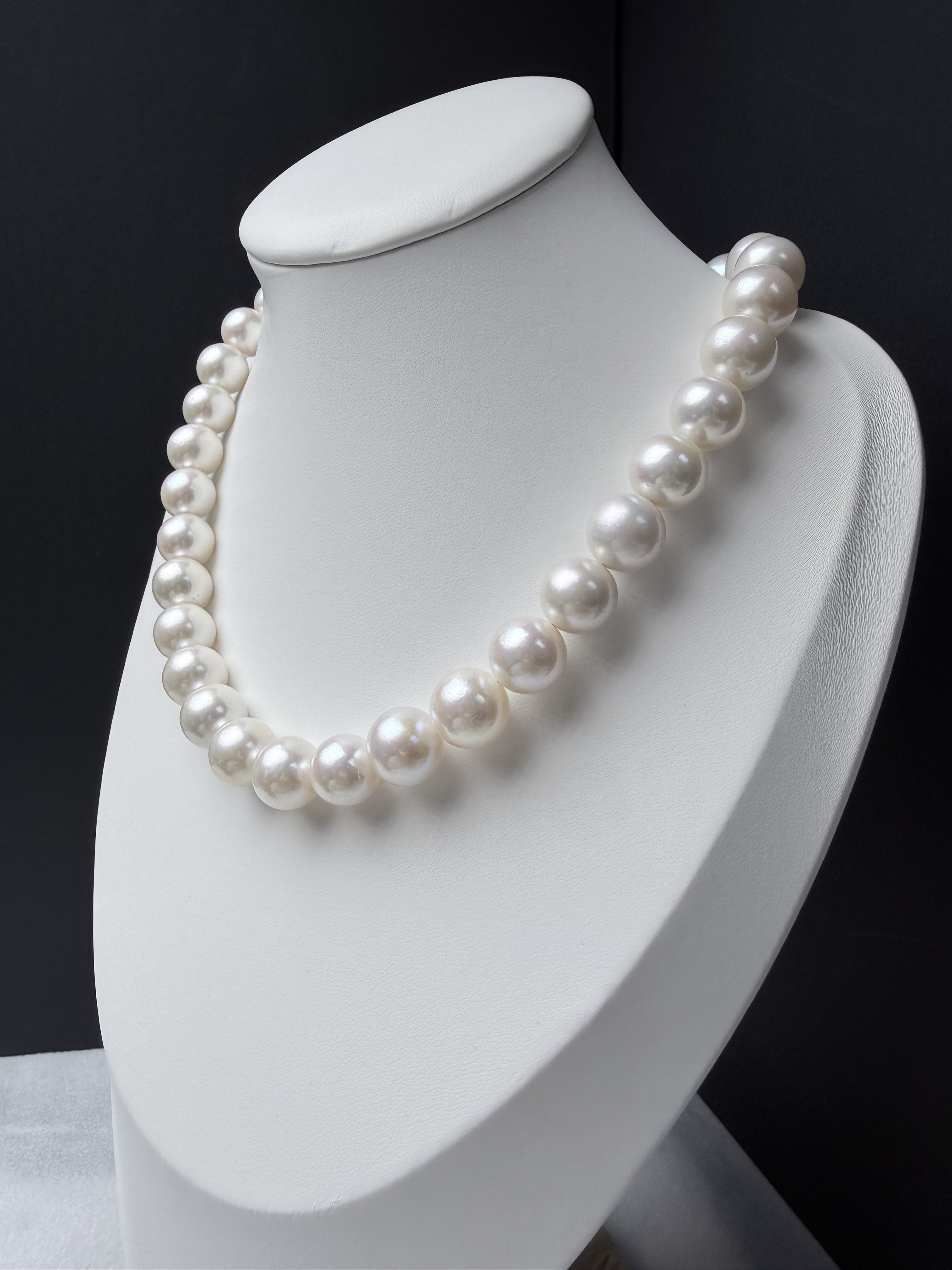 5A White Pearl Strand 12~13mm