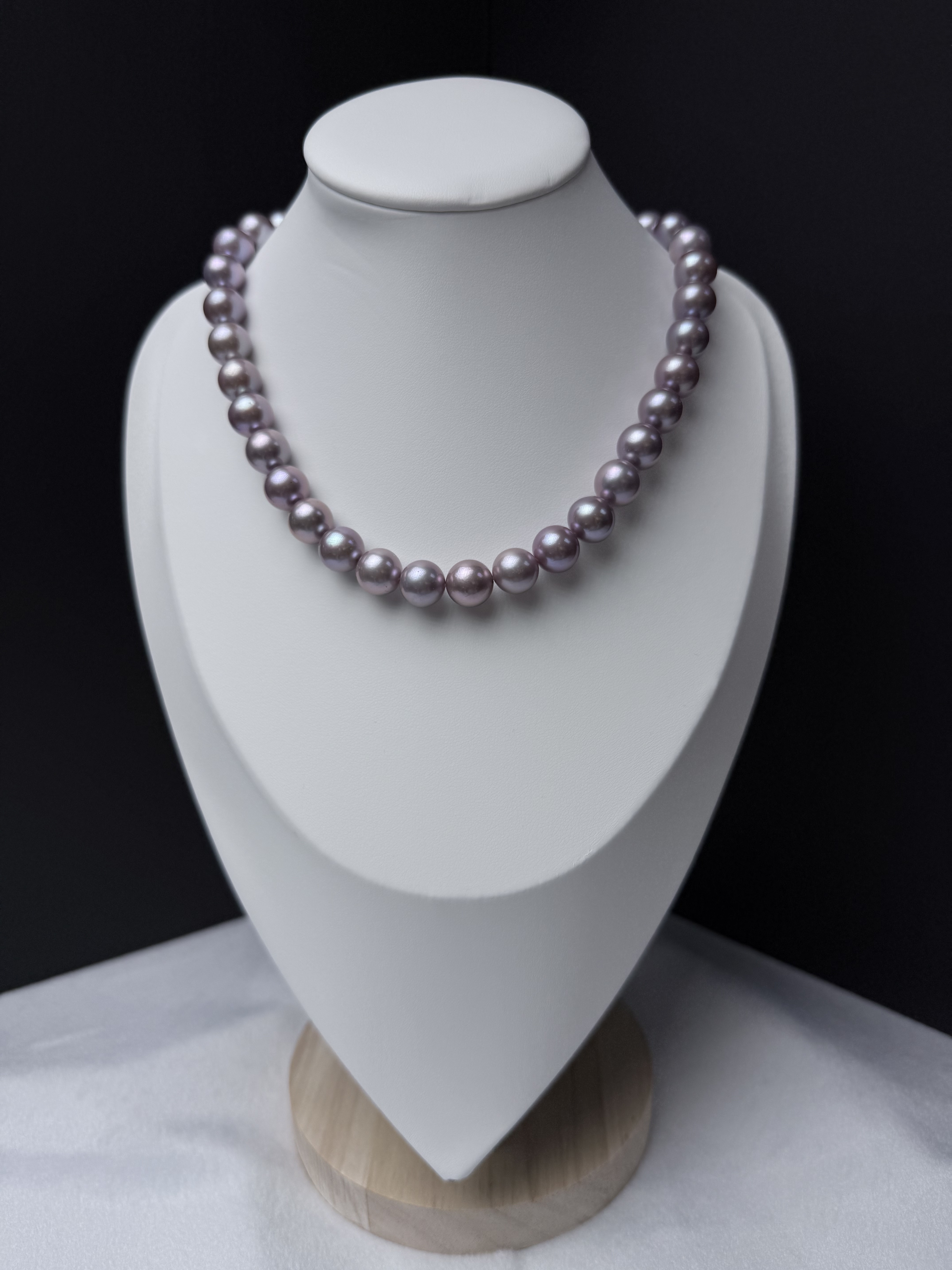 5A Natural Purple Pearl Strand 11~12mm