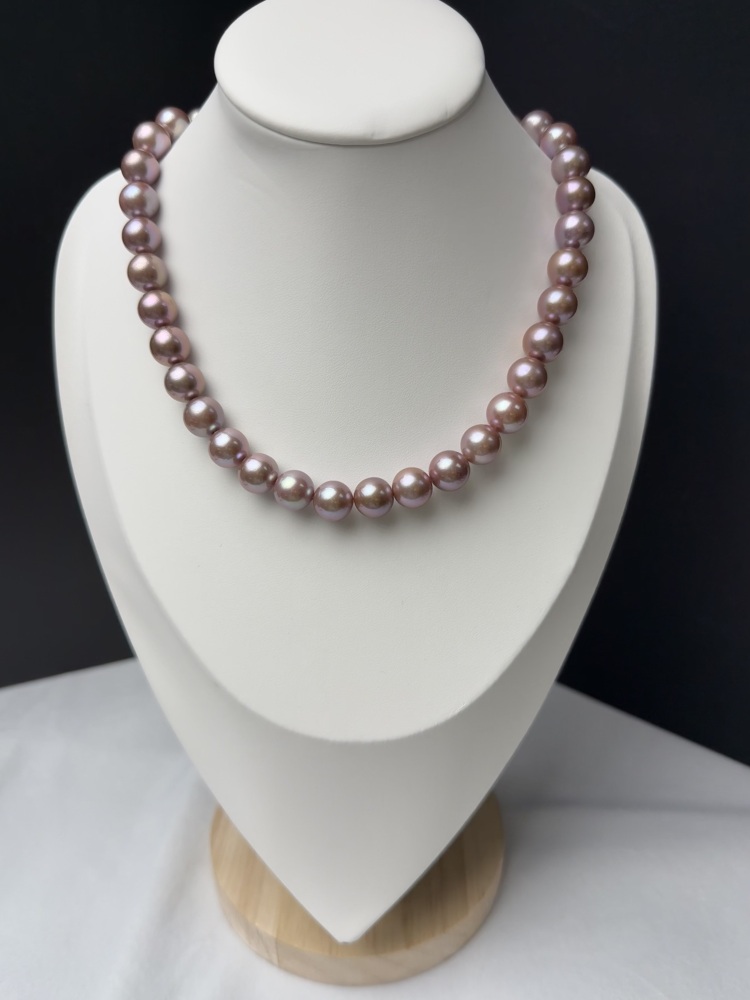 5A Natural Purple Pearl Strand 11~12mm