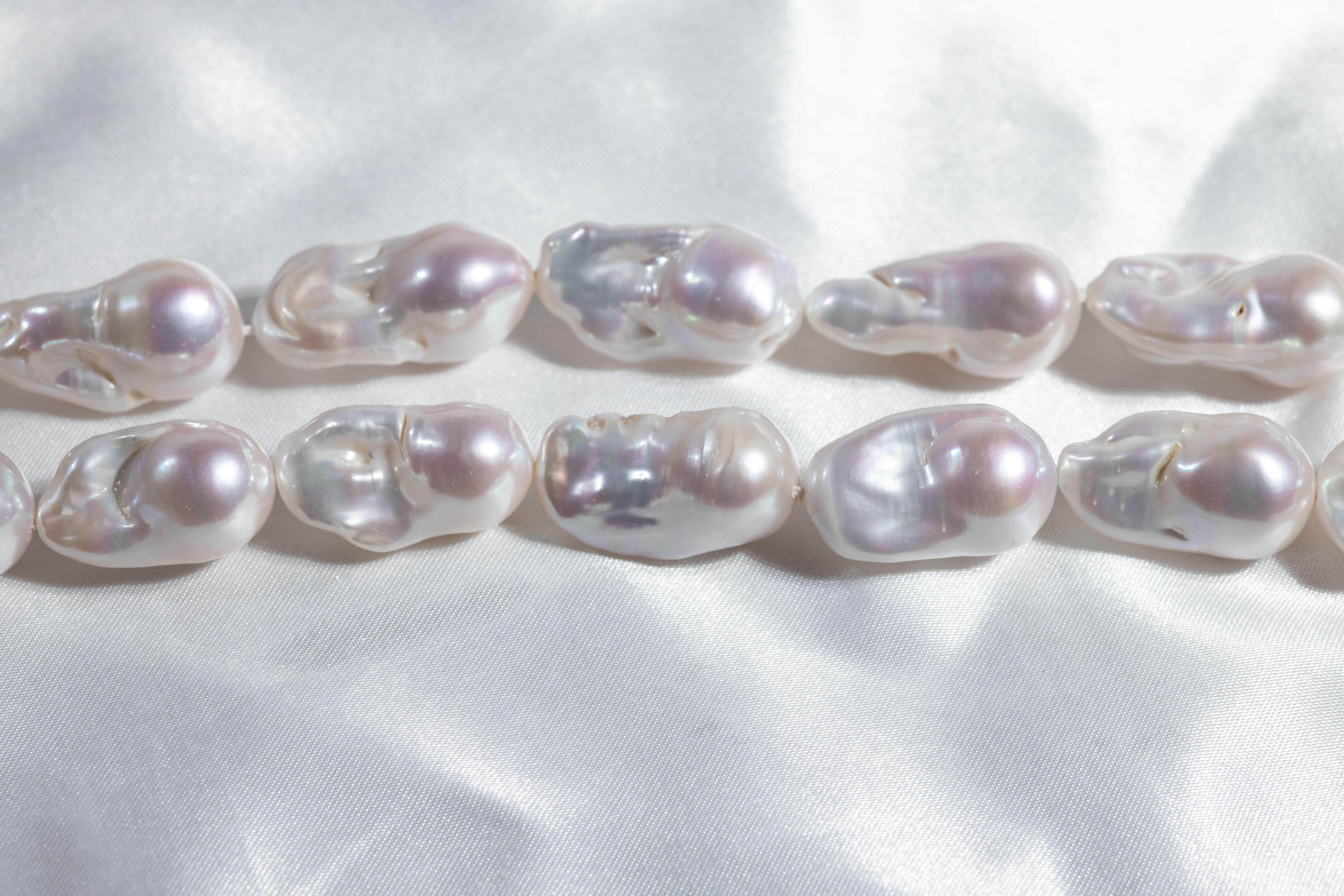 Pearl necklace 13~15mm