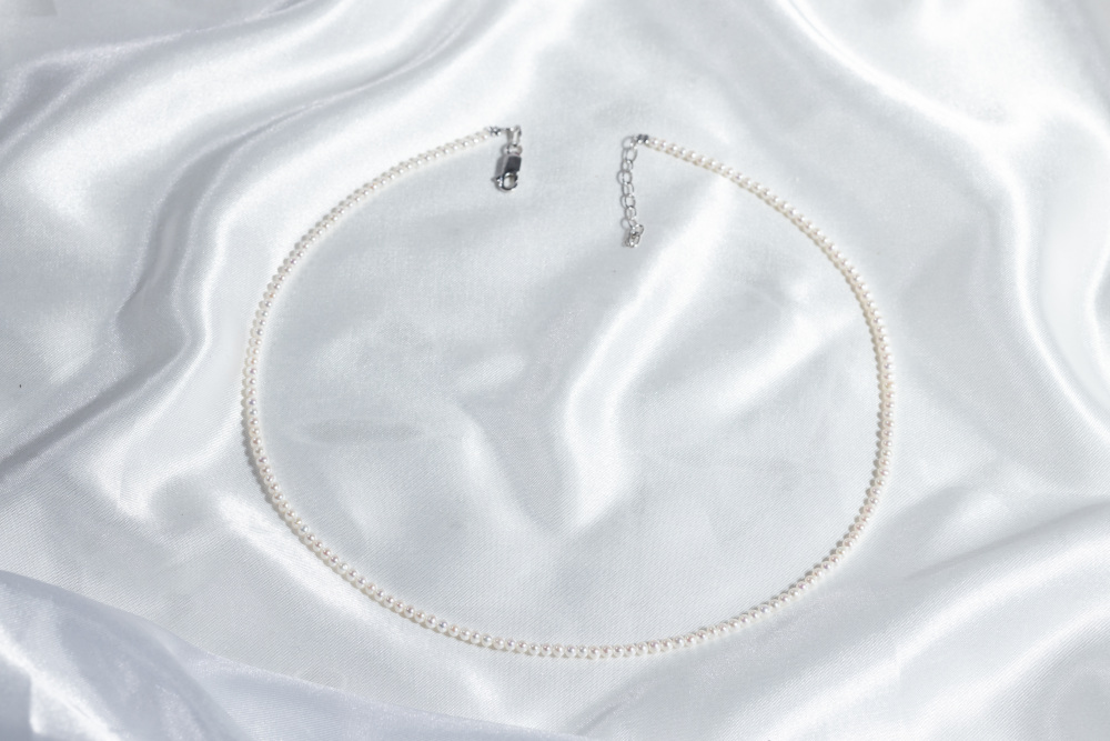 Pearl necklace 2.5~3mm
