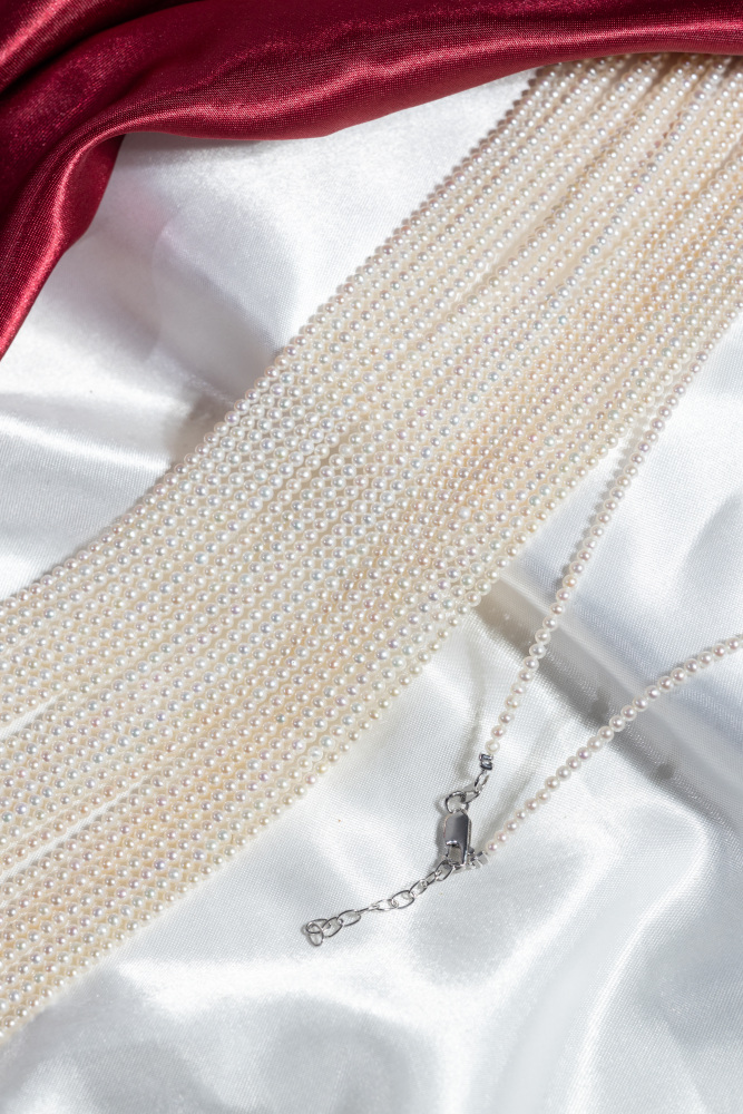 Pearl necklace 2.5~3mm