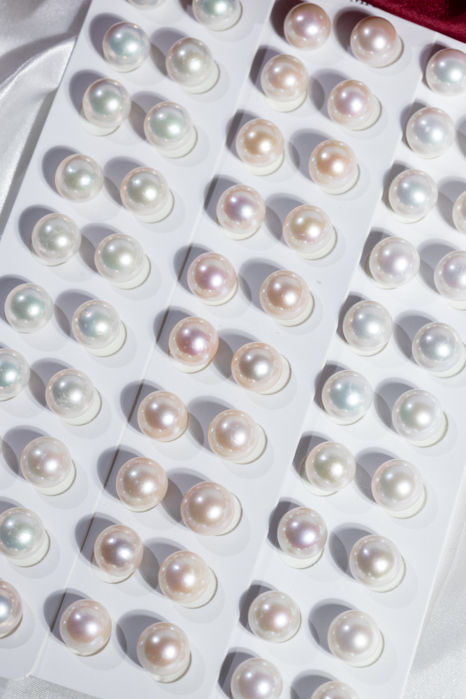 Pearls Ear ring 13~14mm