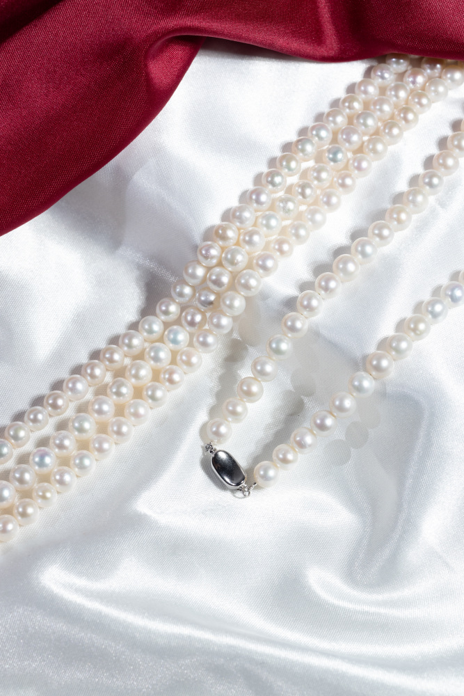 Pearl necklace 6.5~7.5mm