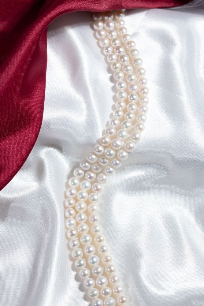 Pearl necklace 6.5~7.5mm