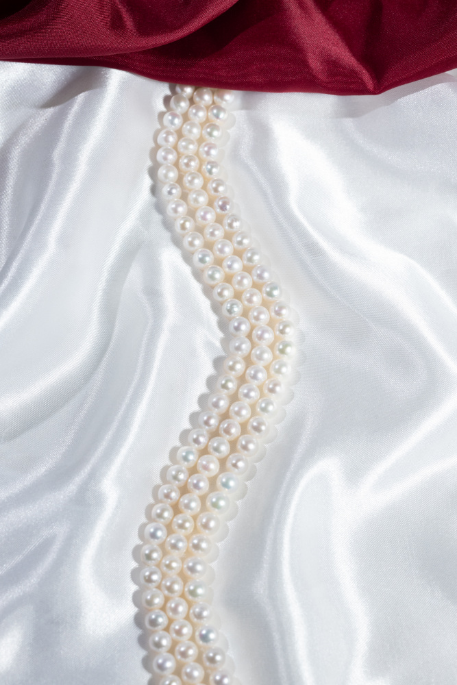 Pearl necklace 6.5~7.5mm