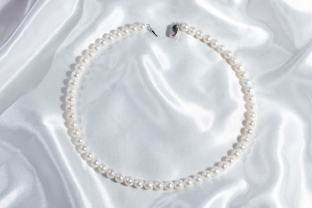 Pearl necklace 6.5~7.5mm