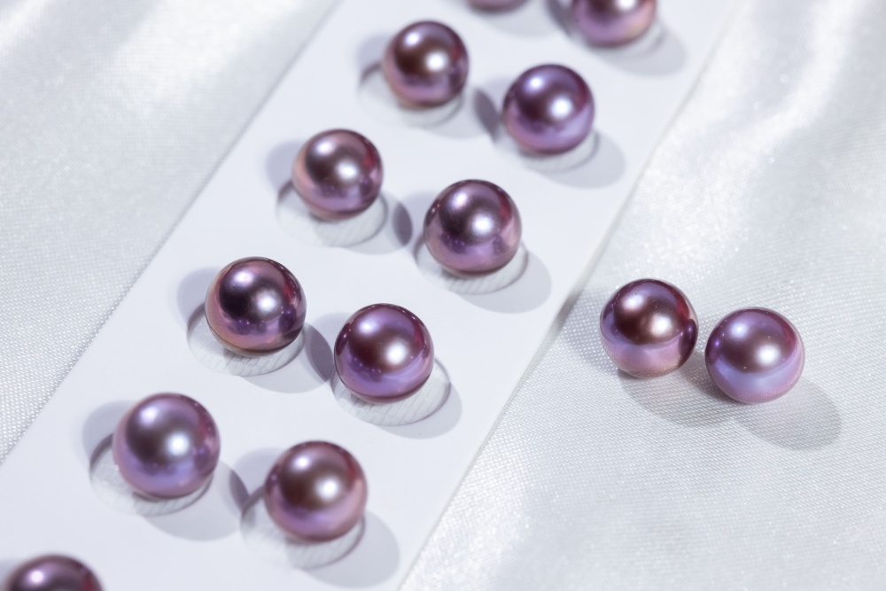 Pearls Ear ring 8.5~9mm