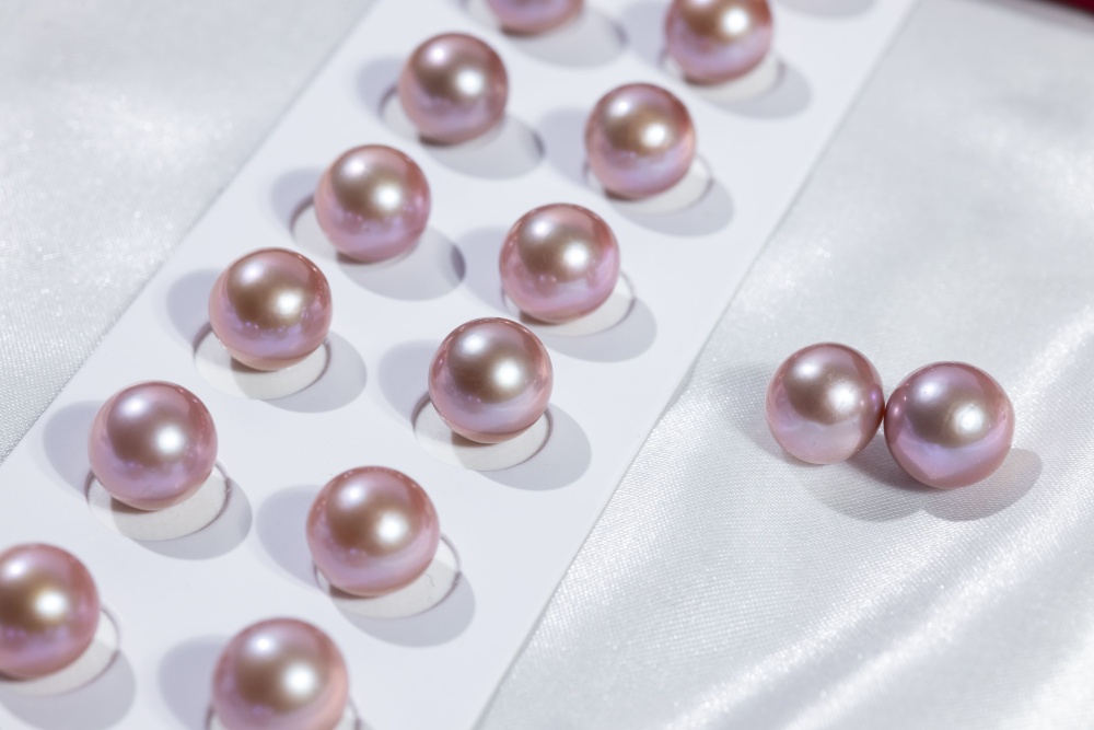 Pearls Ear ring 11~12mm