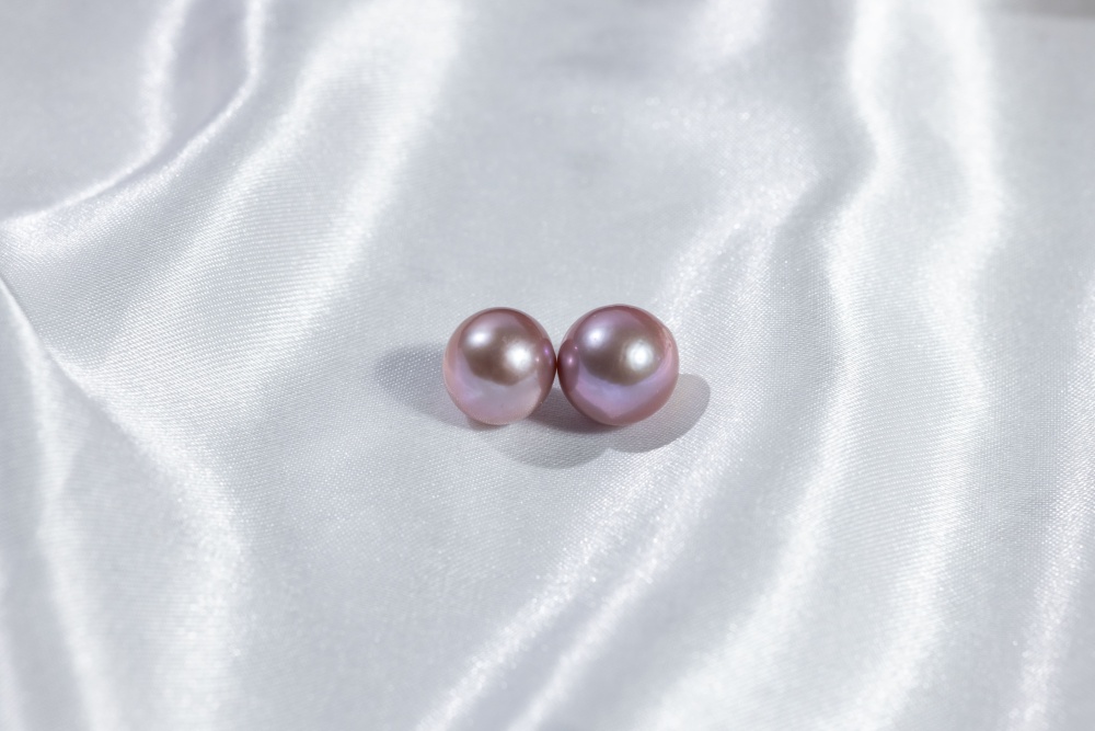 Pearls Ear ring 11~12mm