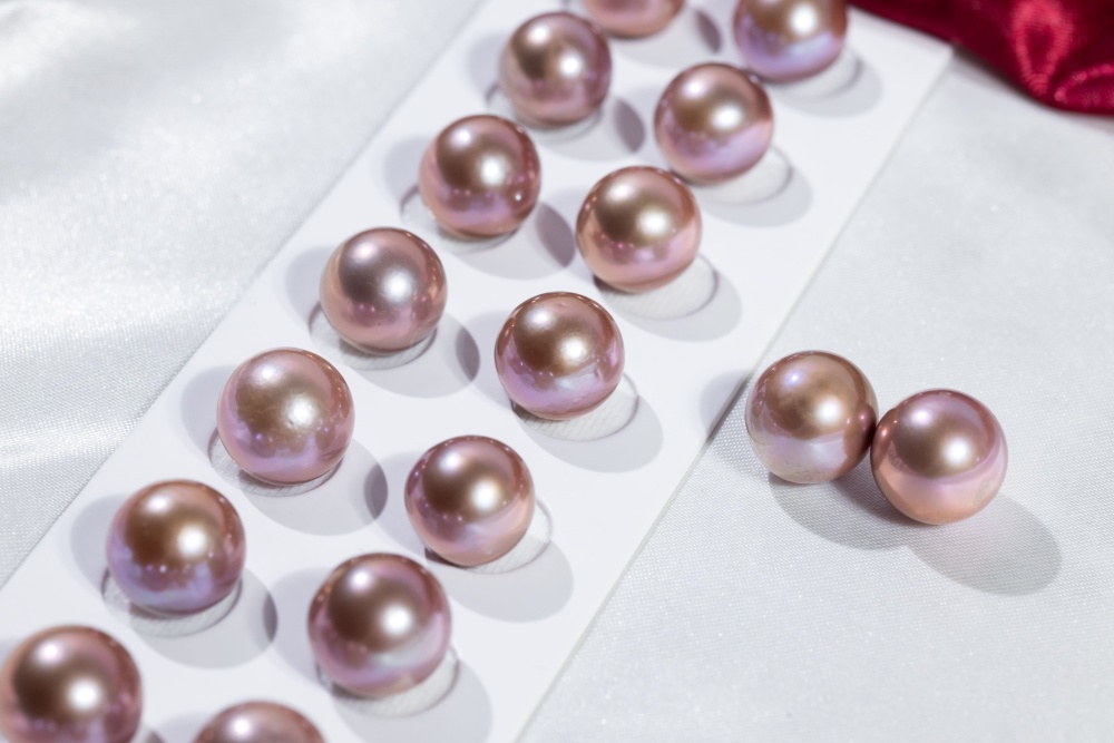 Pearls Ear ring 12~13mm