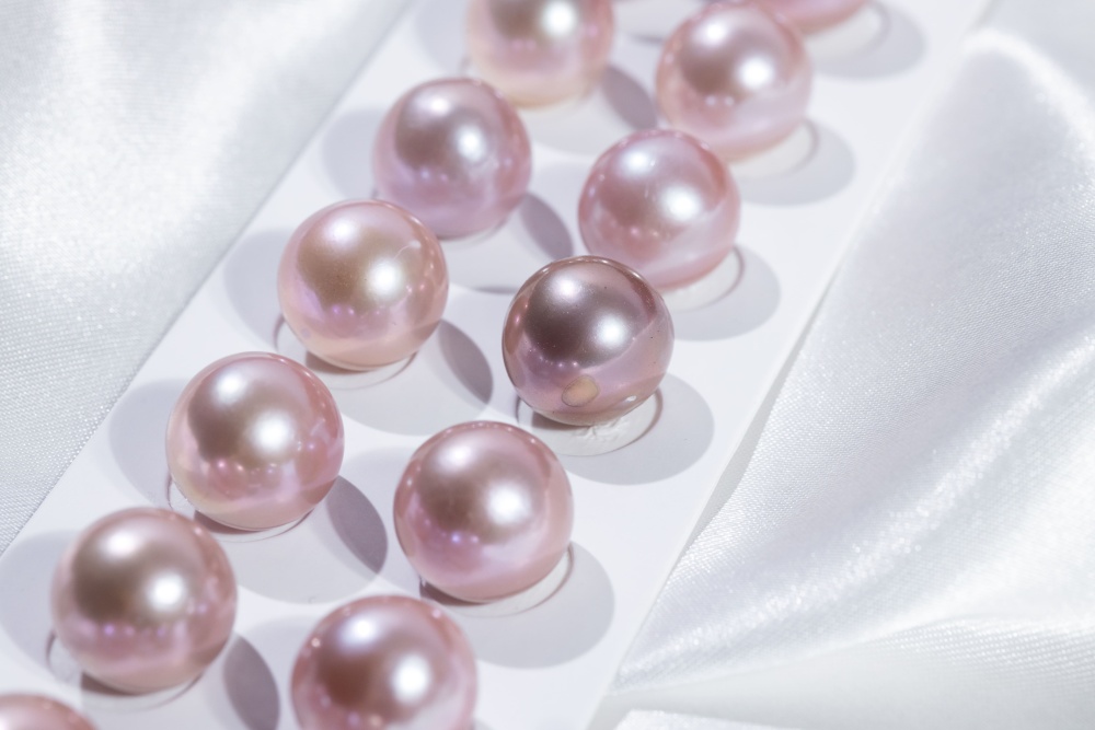 Pearls Ear ring 14~15mm