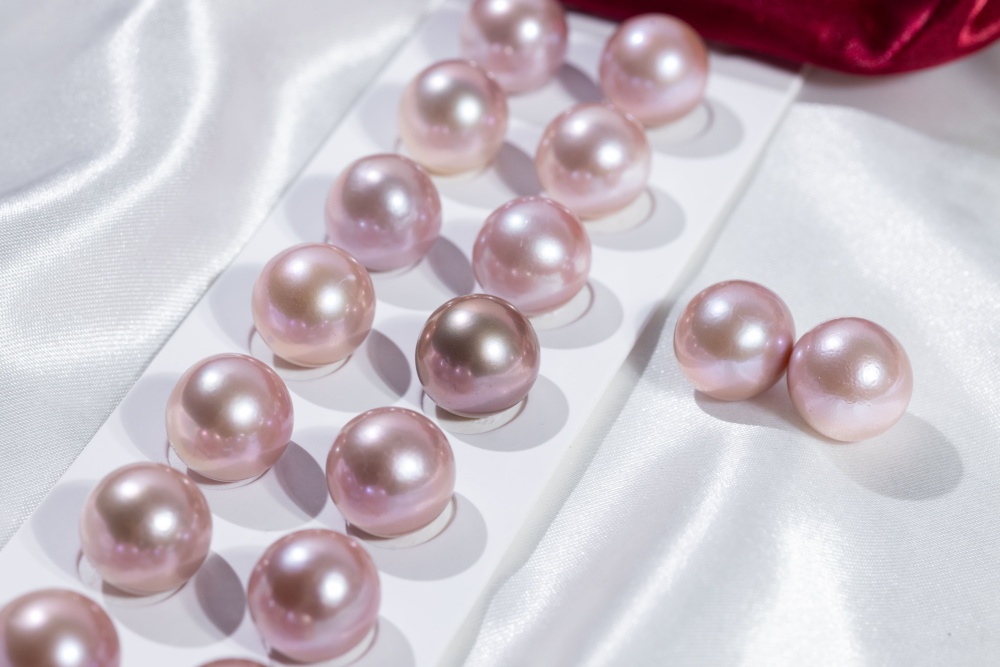 Pearls Ear ring 14~15mm
