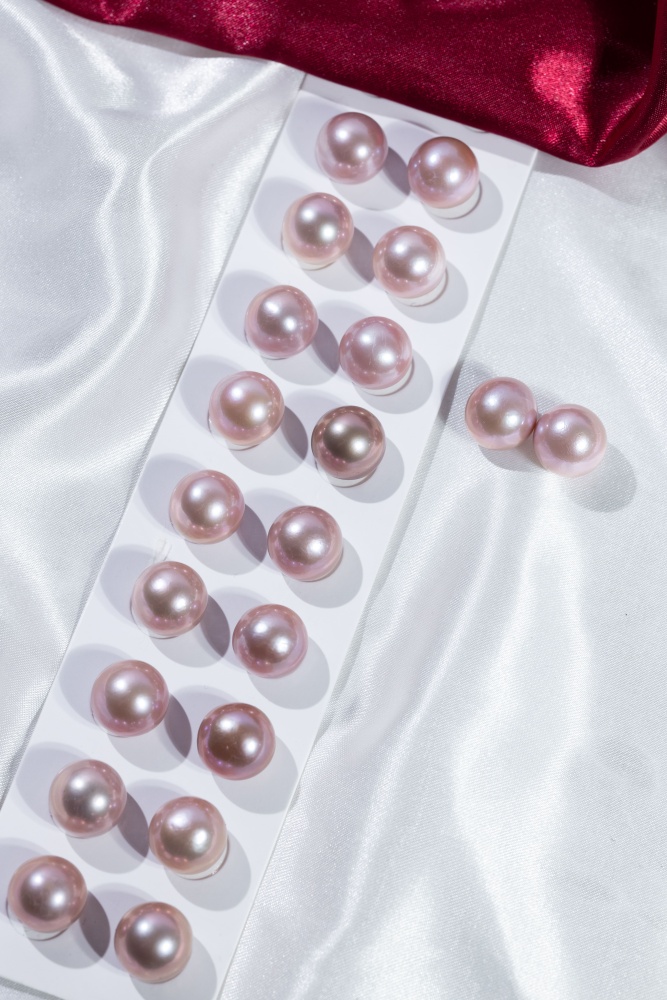 Pearls Ear ring 14~15mm