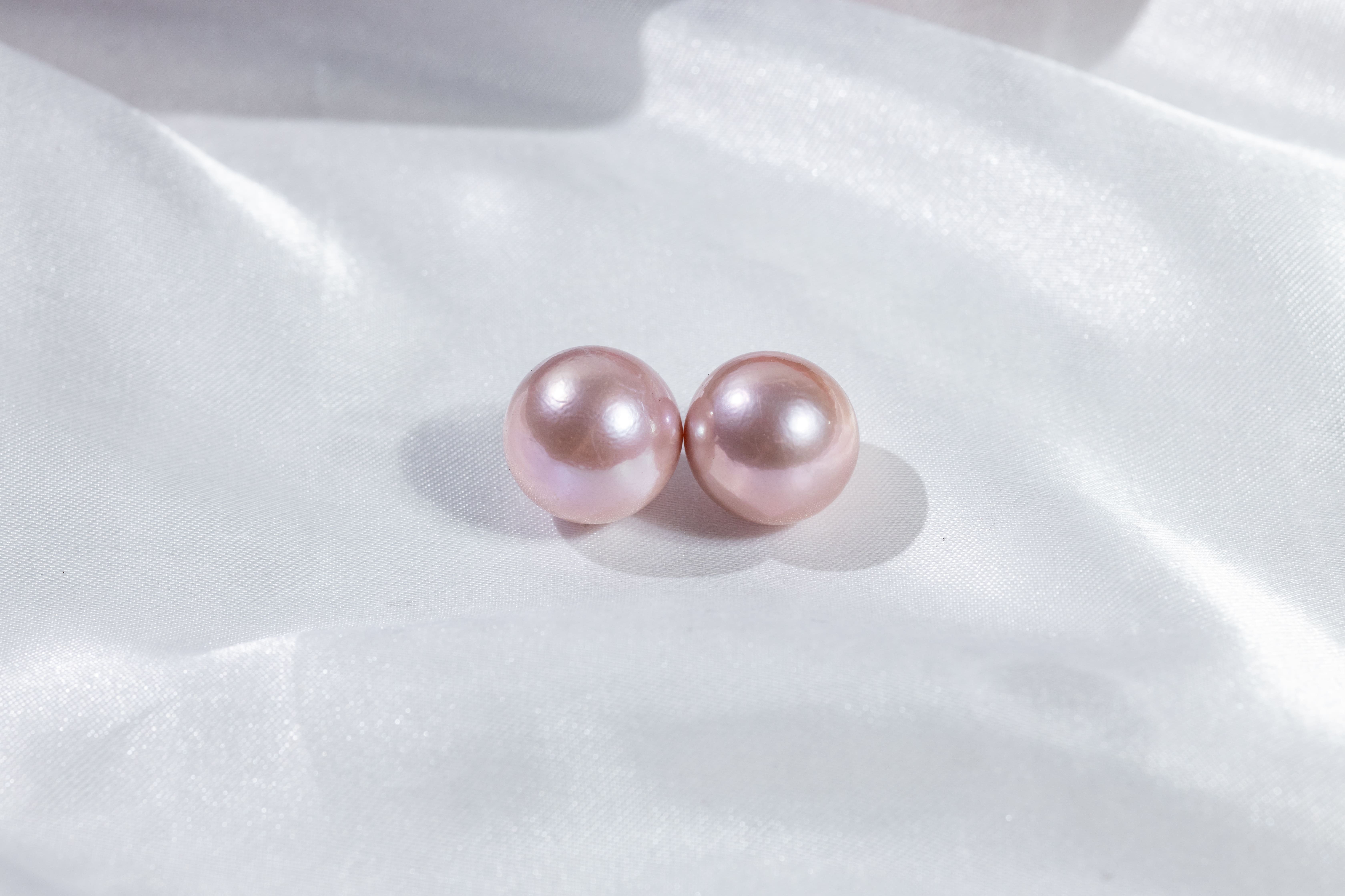 Pearls Ear ring 15~16mm