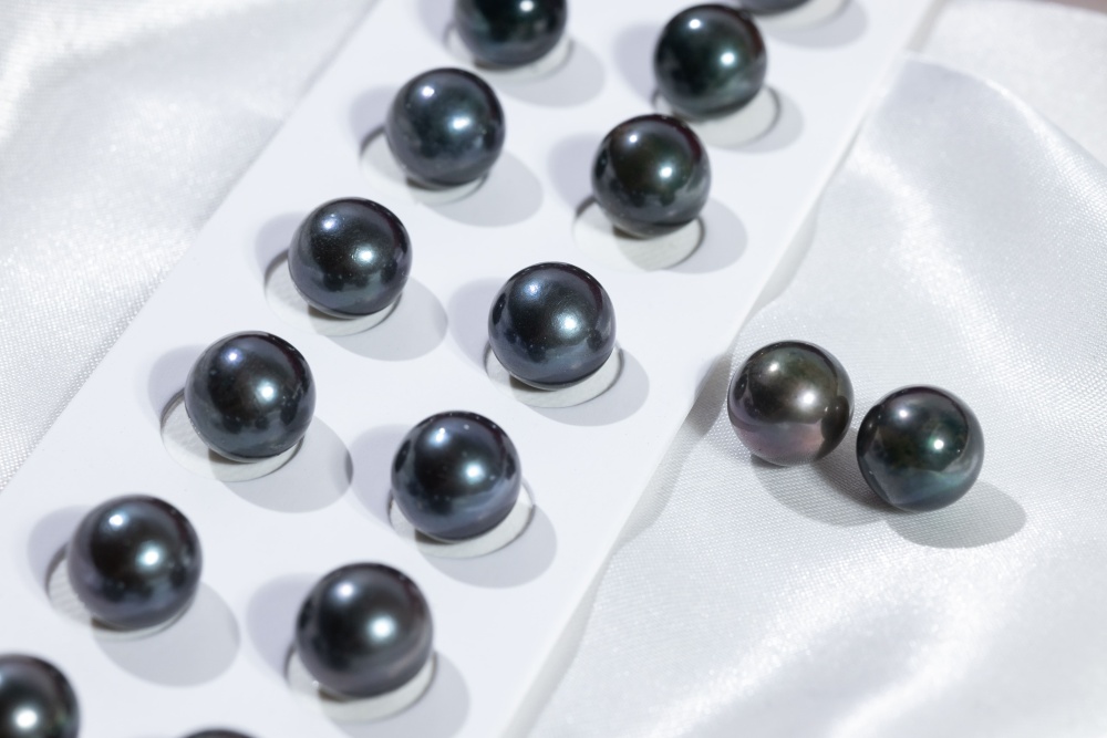 Pearls Ear ring 11~12mm