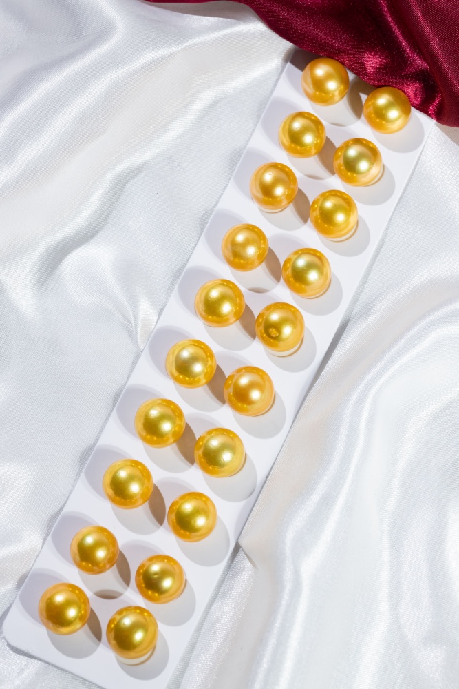 Pearls Ear ring 14~15mm