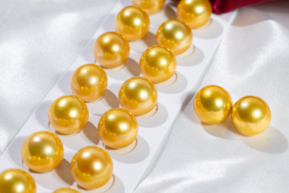 Pearls Ear ring 14~15mm