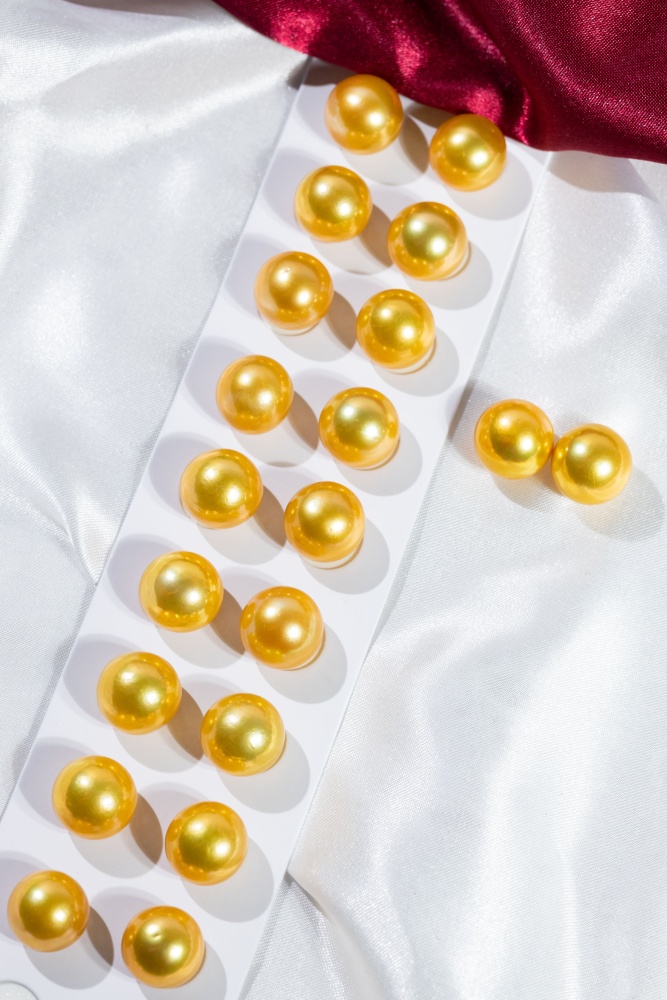Pearls Ear ring 14~15mm