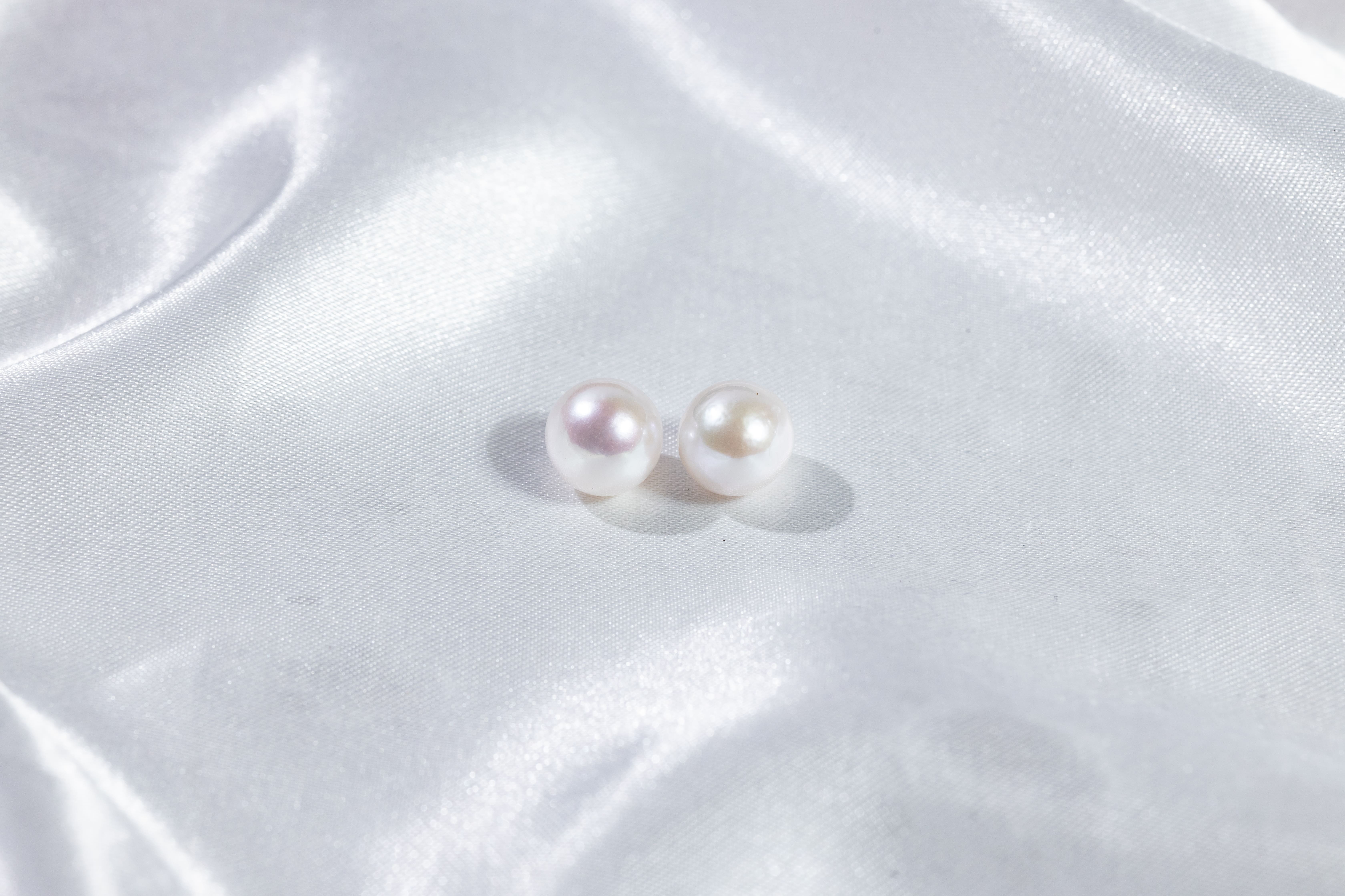 Pearls Ear ring 9~10mm