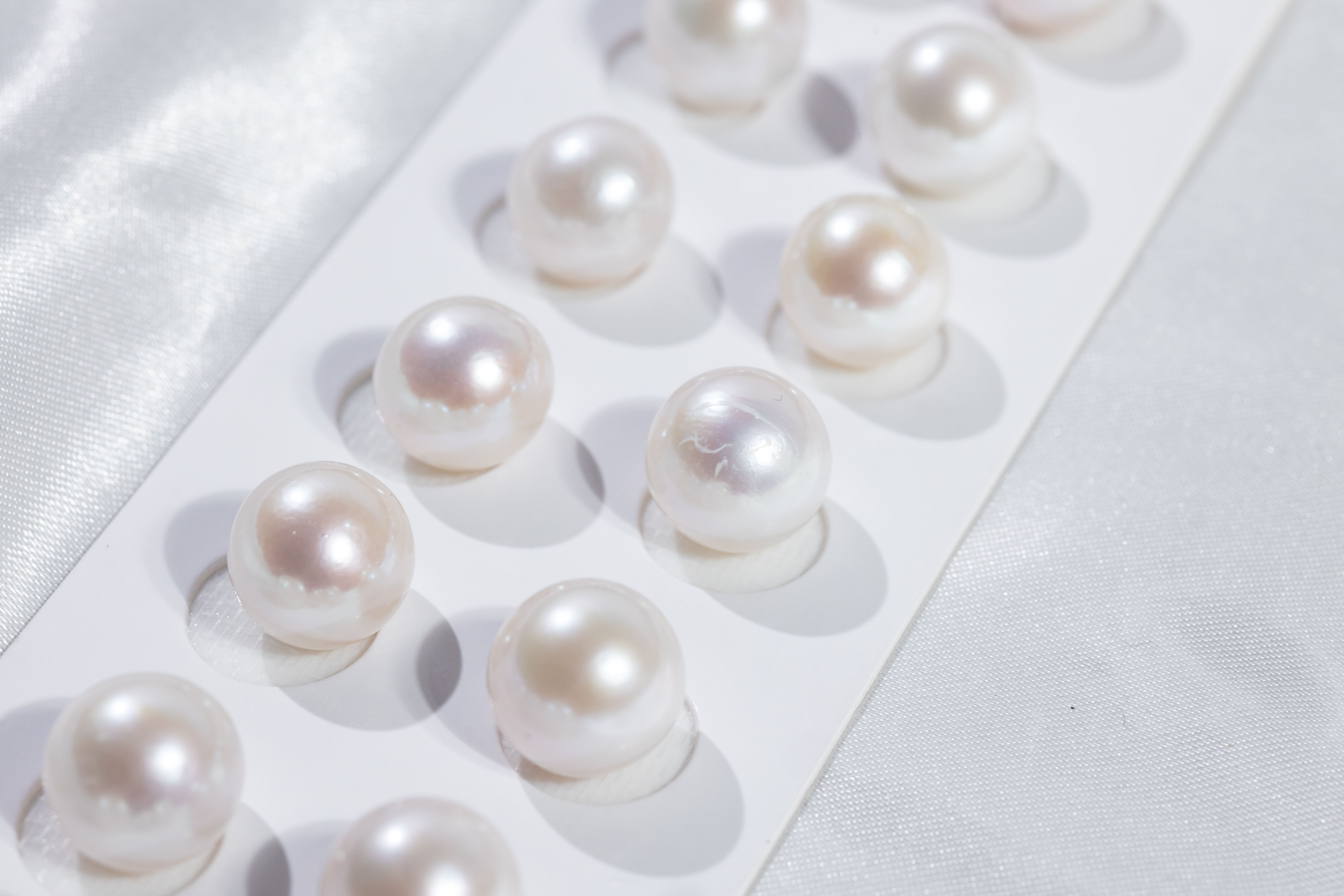 Pearls Ear ring 11~12mm