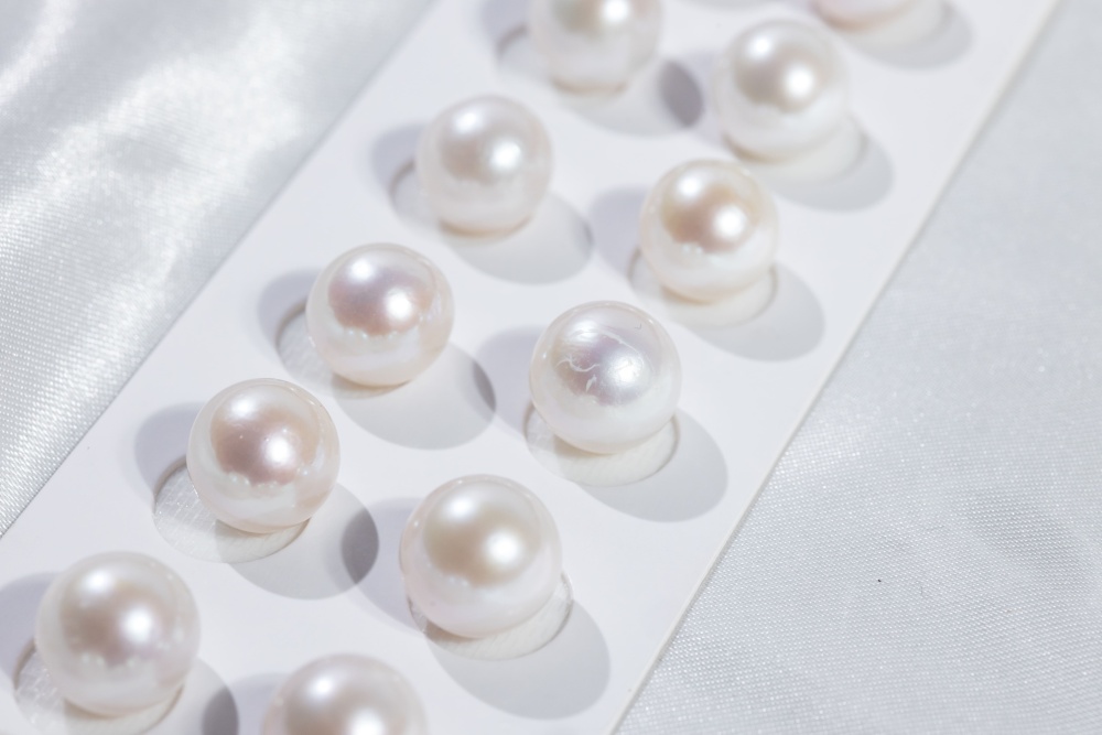 Pearls Ear ring 11~12mm