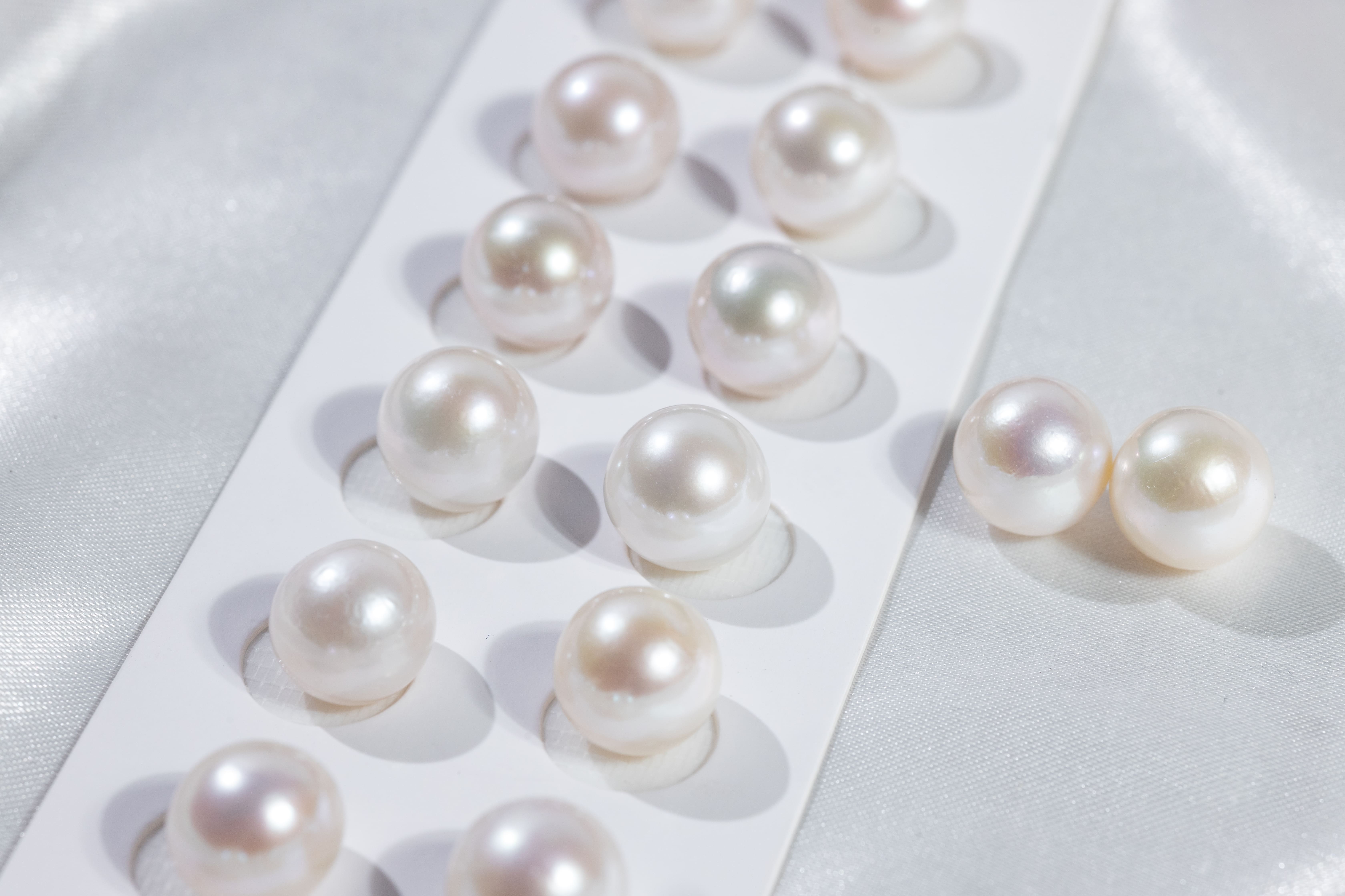 Pearls Ear ring 11~12mm