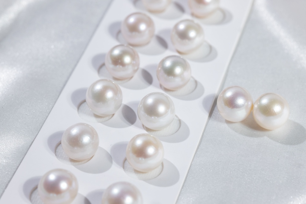 Pearls Ear ring 11~12mm