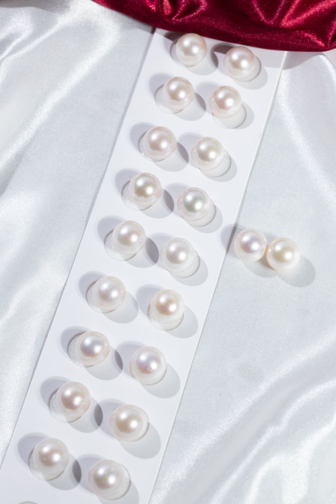 Pearls Ear ring 11~12mm