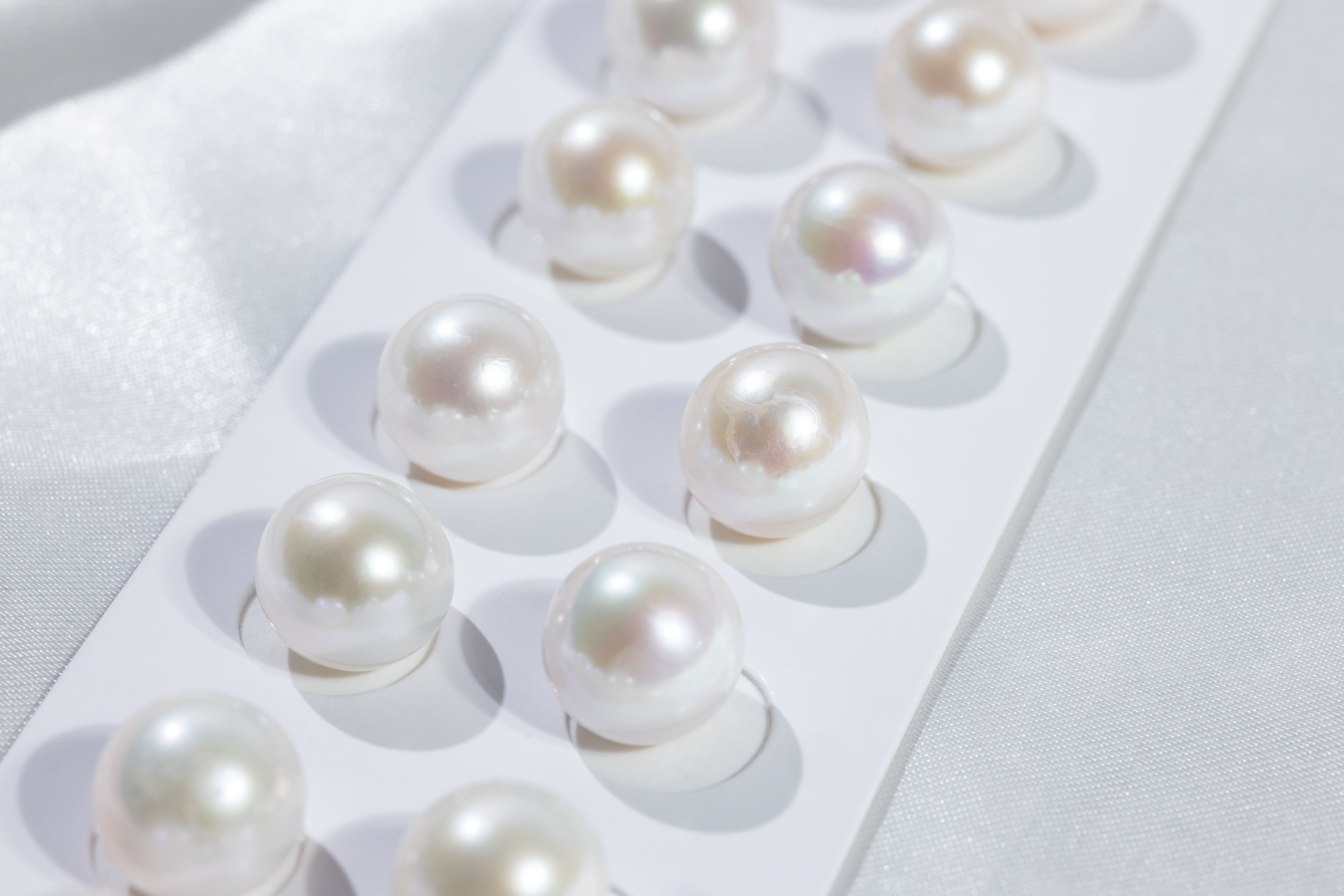 Pearls Ear ring 12~13mm