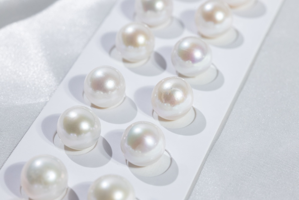 Pearls Ear ring 12~13mm