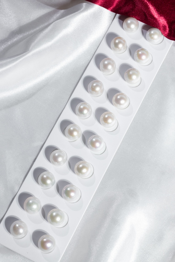 Pearls Ear ring 12~13mm