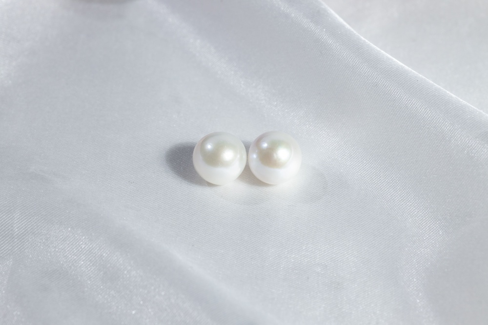 Pearls Ear ring 12~13mm