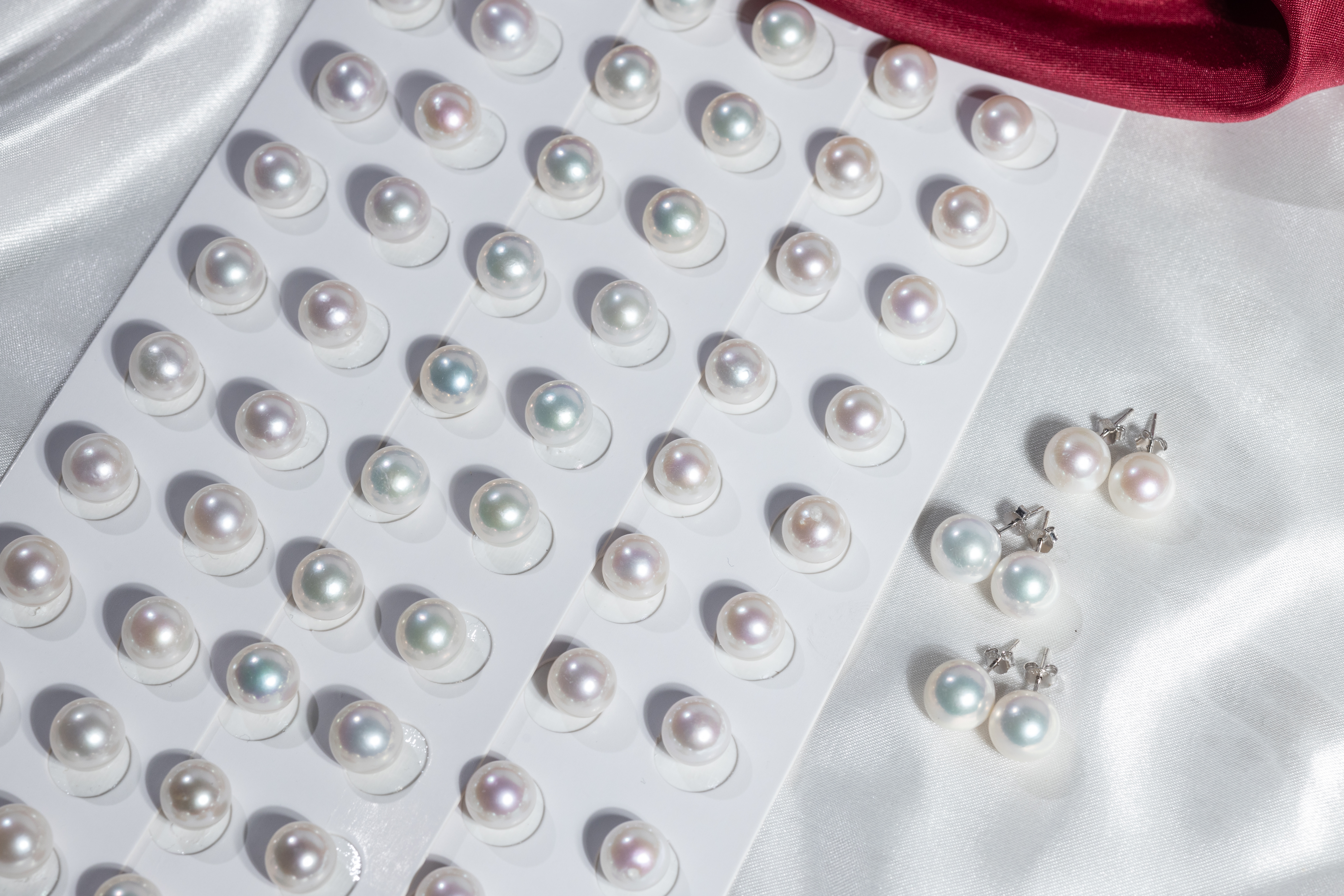Pearls Ear ring 10~11mm