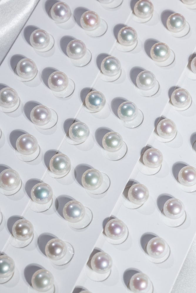 Pearls Ear ring 10~11mm