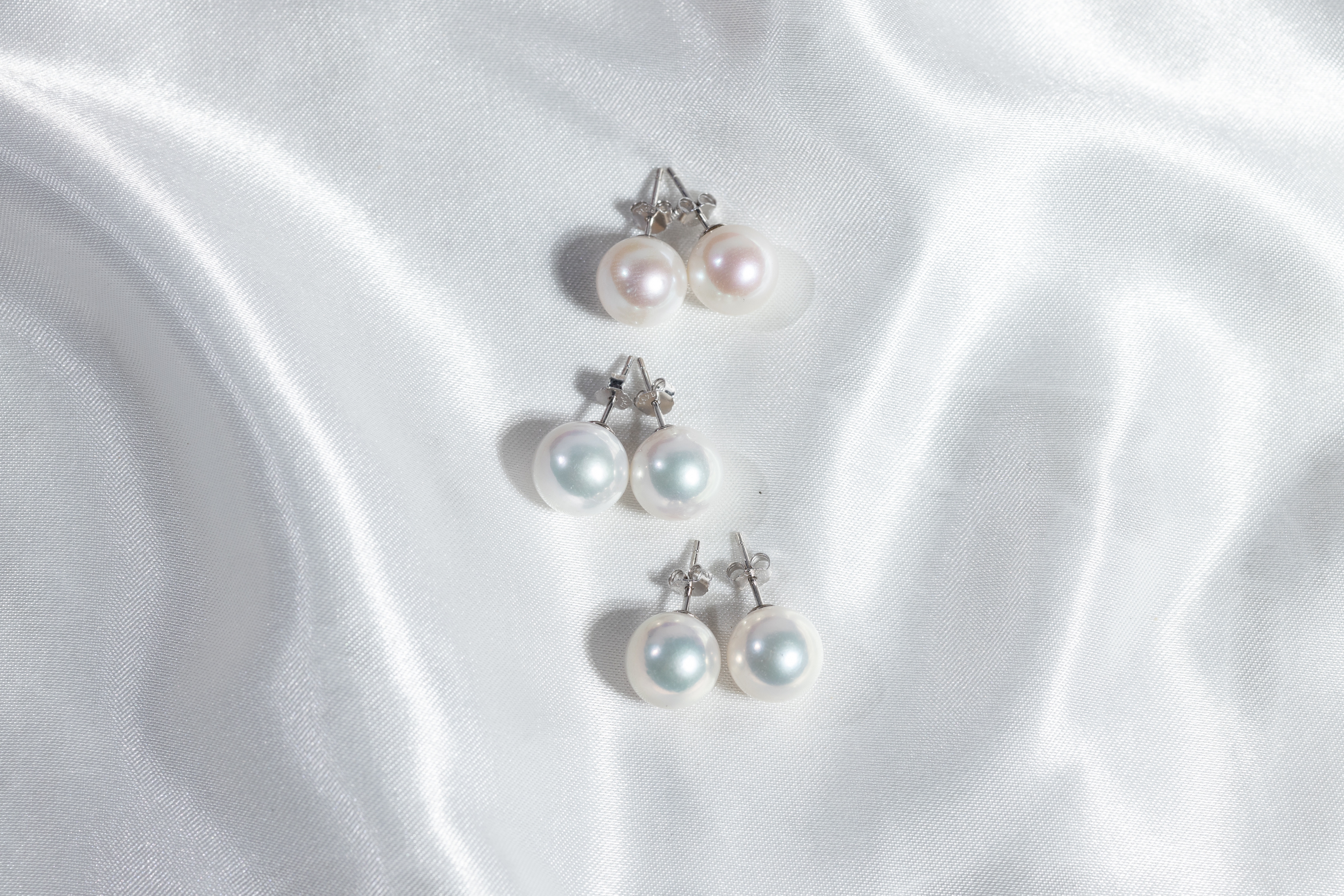 Pearls Ear ring 10~11mm