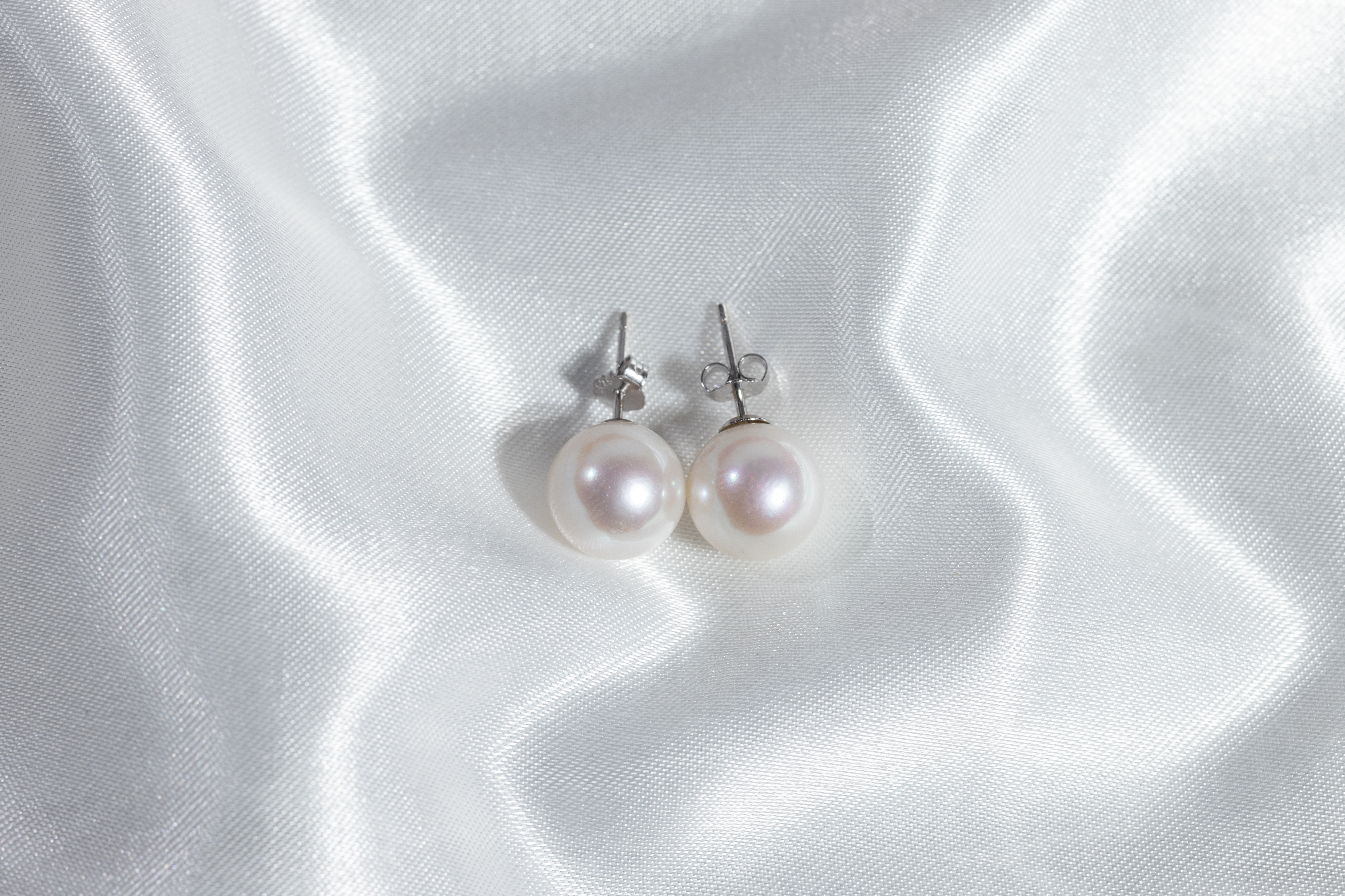 Pearls Ear ring 10~11mm
