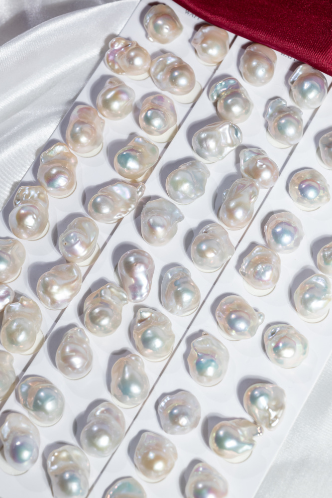 Pearls Ear ring 13~15mm