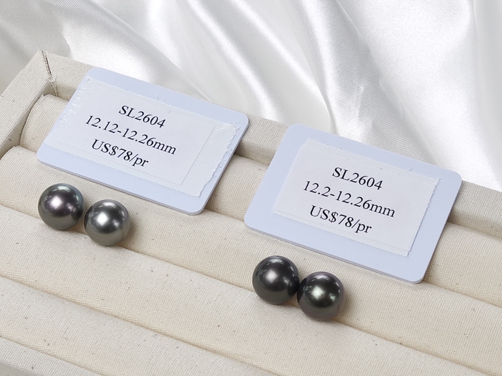 Pearls Ear ring 12～13mm